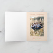 Meowy Christmas - Mischievous Feline Fun Feestdagen Kaart (Binnen)