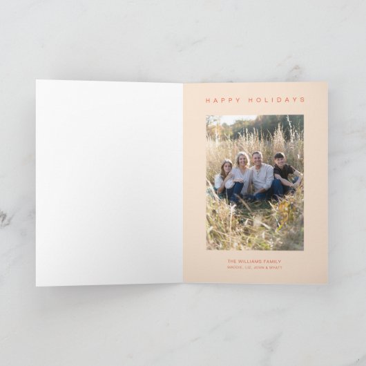 Meowy Christmas - Mischievous Feline Fun Feestdagen Kaart (Binnen)