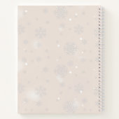 Meowy Christmas Spiral Hardcover Notebook Notitieboek (Achterkant)