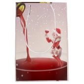 Meowy Christmas Toast Medium Cadeauzakje (Voorkant)