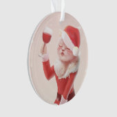 Meowy Christmas Toast Ornament (voorkant)
