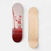 Meowy Christmas Toast Persoonlijk Skateboard (Voorkant)