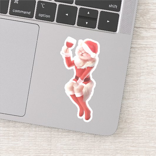 Meowy Christmas Toast Sticker (Detail)