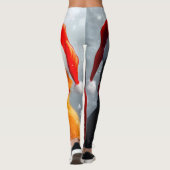 Meowy Christmas Winter Love Leggings (Achterkant)