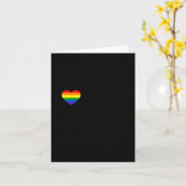 Meowy Christmas Xmas, Lights Black, Cat, Pajamas,  Kaart (Gele Bloem)