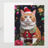  Meowy  Feestdagenkaart (Voorkant / Achterkant)