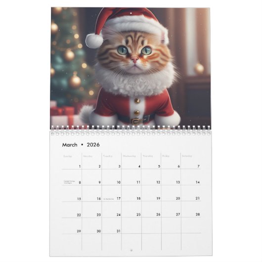 Meowy Kalender (Mar 2026)