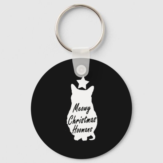MEOWY Kerst Sleutelhanger (Voorkant)