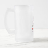 Meowy Kerstbevrokken Mok Glass Beer (Links)