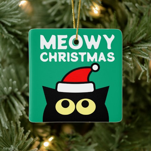 Meowy Kerstboom ornament voor kattenliefhebbers (Boom)