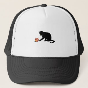 Meowy Kerstfeest Funny Cat Trucker Pet