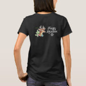 Meowy KerstHappy Reindeer T-shirt (Achterkant)