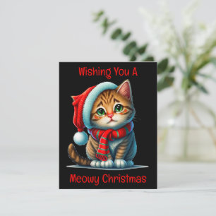 Meowy kerstkaart