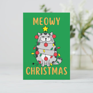 Meowy kerstkaartje