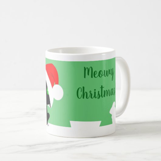 Meowy kerstKat Mok (Voorkant rechts)