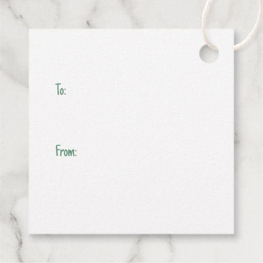 Meowy kerstkatten bedankjes labels (Achterkant)