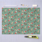 Meowy kerstkatten tissuepapier (Craft)