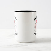 Meowy kerstkoffie Mok (Center)