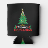 Meowy Kerstmis Blikjeskoeler (Voorkant)