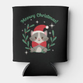 Meowy Kerstmis Blikjeskoeler (Voorkant)