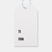 Meowy Kerstmis! Cadeaulabel (Achterkant)