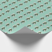 Meowy Kerstmis Cadeaupapier (Hoek)