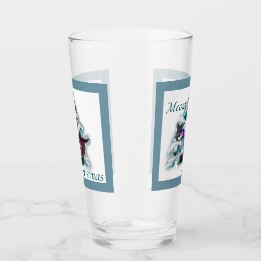 Meowy Kerstmis Glas (Links)