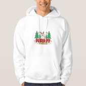Meowy Kerstmis Hoodie (Voorkant)