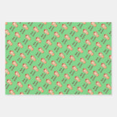 Meowy Kerstmis Inpakpapier Vel (Voorkant 2)