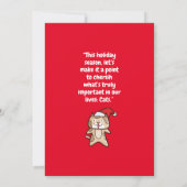  Meowy Kerstmis Kaart (Achterkant)