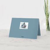 Meowy Kerstmis Kaart (Achterkant)