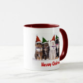 "Meowy Kerstmis!" Katten in Petten Mok (Voorkant rechts)
