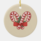 Meowy Kerstmis Keramisch Ornament (Achterkant)