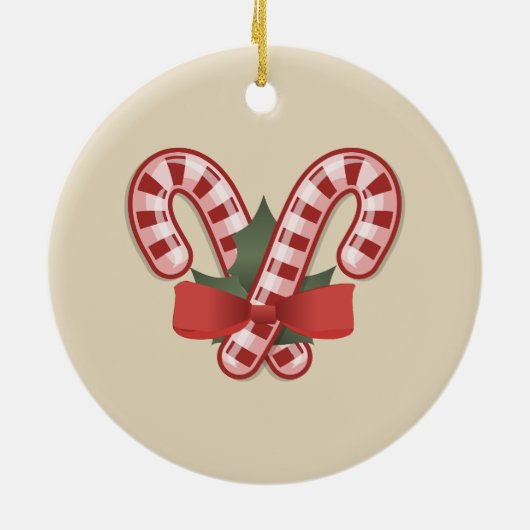 Meowy Kerstmis Keramisch Ornament (Achterkant)