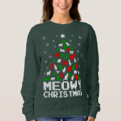 Meowy Kerstmis - kerstcadeauideeën 2022 Trui (Voorkant)