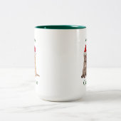 Meowy Kerstmis Kitten Mok (Center)