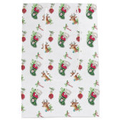 Meowy Kerstmis Medium Cadeauzakje (Achterkant)