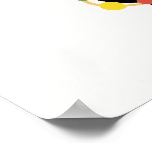 Meowy Kerstmis Poster (Hoek)