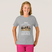 Meowy Kerstmis T-Shirt (Voorkant volledig)