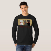 Meowy Kerstmis T-shirt (Voorkant volledig)