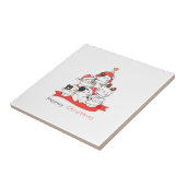 meowy kerstmis tegeltje (Zijkant)