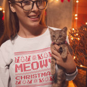 Meowy Kerstmis Trui
