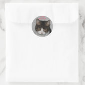 Meowy Kerstmis! -Vakantie groet Stickers (Tas)