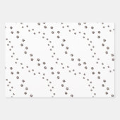 Meowy Kerstmis | Vakantiepatroon Inpakpapier Vel (Voorkant 2)