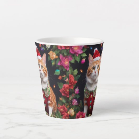 Meowy Latte Mok (Voorkant)