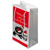 Meowy Little Kerstcadeautas Klein Cadeauzakje (Voorkant Gekanteld)