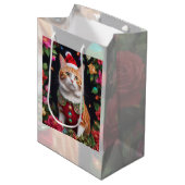 Meowy Medium Cadeauzakje (Voorkant Gekanteld)