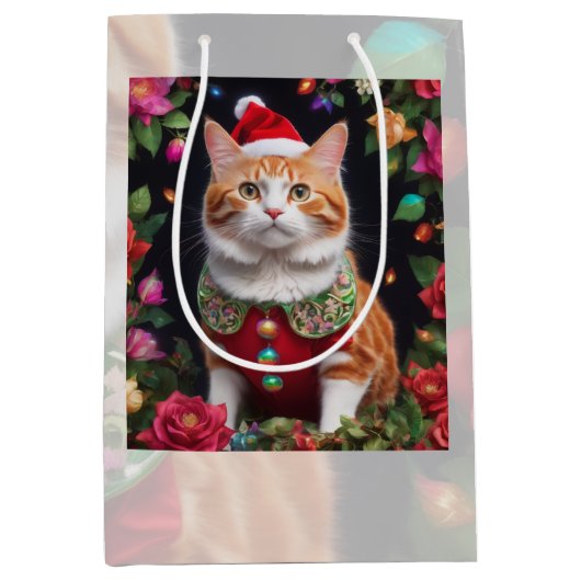 Meowy Medium Cadeauzakje (Voorkant)
