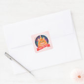 Meowy New Year Cat Party Sticker (Envelop)