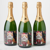 Meowy Sparkling Wijnetiket (Flessen)
